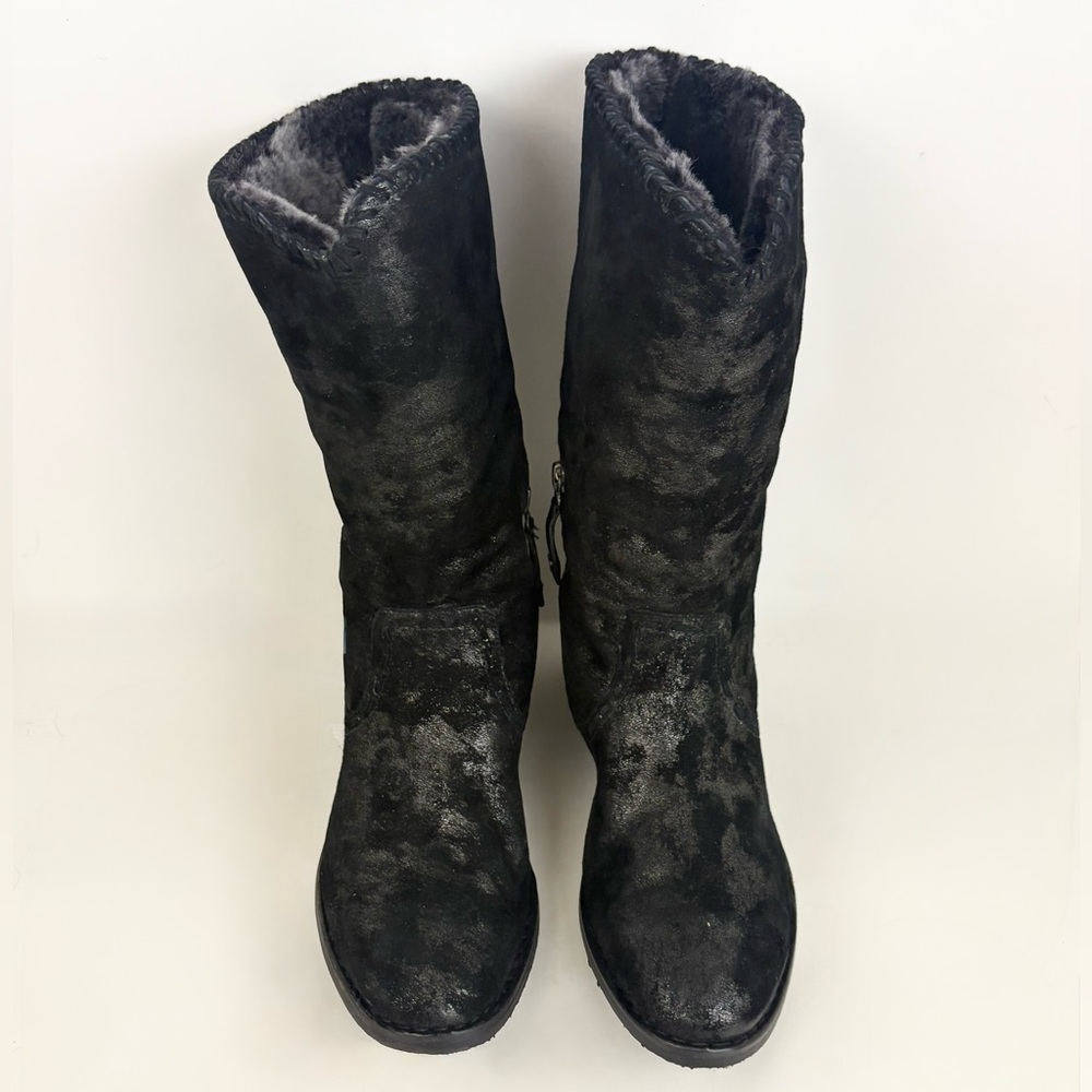 Trask Audra Shearling Lined Pull On Boots Women’s Size US 8 (Fits like a 7.5)